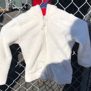 Carter girls fluffy jacket